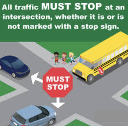 It's National Bus Safety Week! Let's work together to ensure our children get to and from school safely. Remember, when a bus has its stop sign out and the lights are flashing red, ALL traffic must stop! 🛑 Thank you for helping keep everyone safe on the bus! 