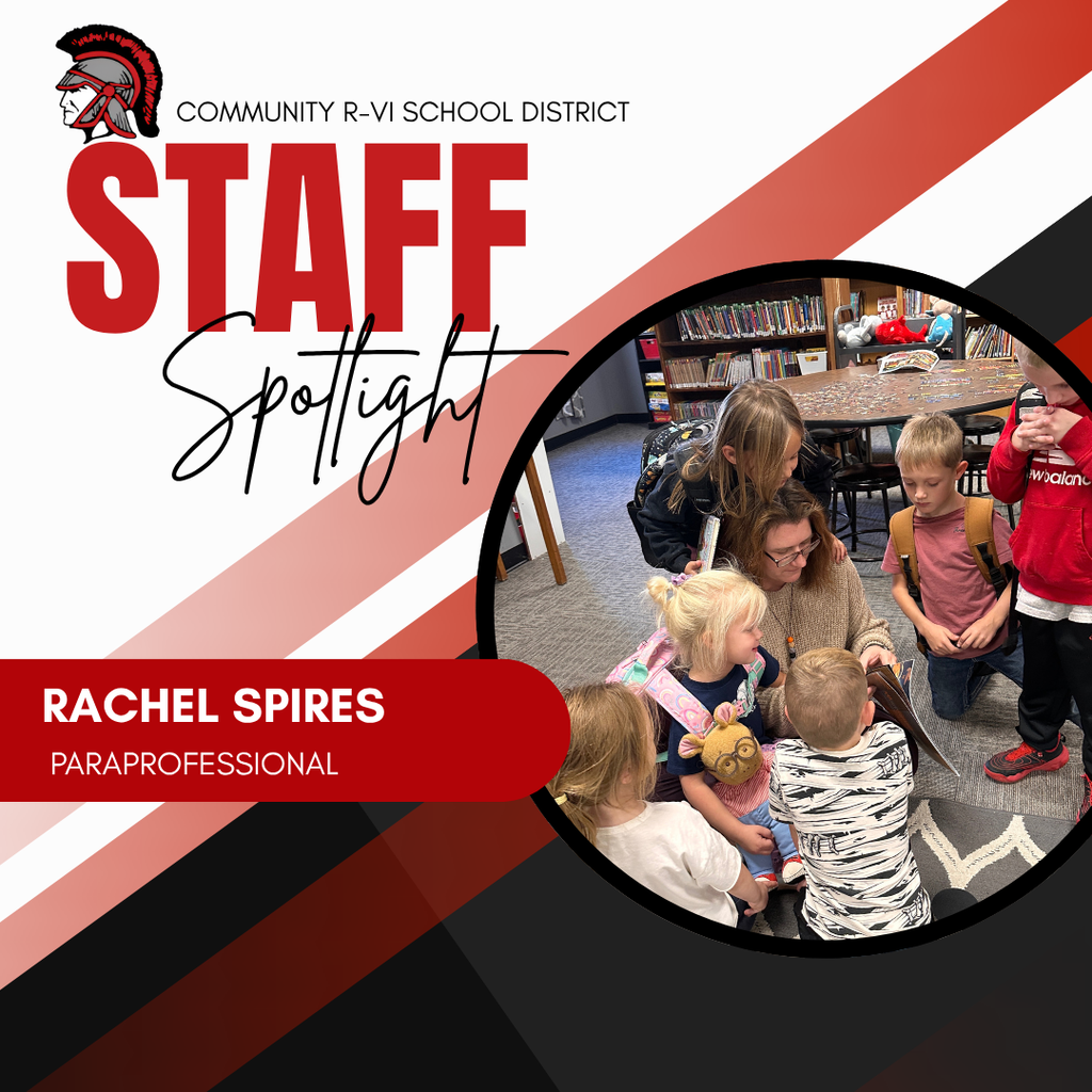 Congratulations to the Staff of the Month for October! Rachel Spires