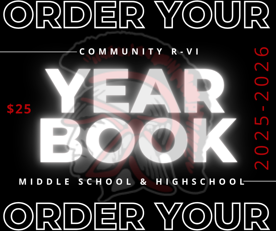 You can now purchase your 2025-2026 yearbook for a special discounted price of just $25! This year’s edition combines memories from both middle school and high school, so don’t miss out! Email Mrs. McCurdy mccurdy@cr6.net today to secure your copy! 