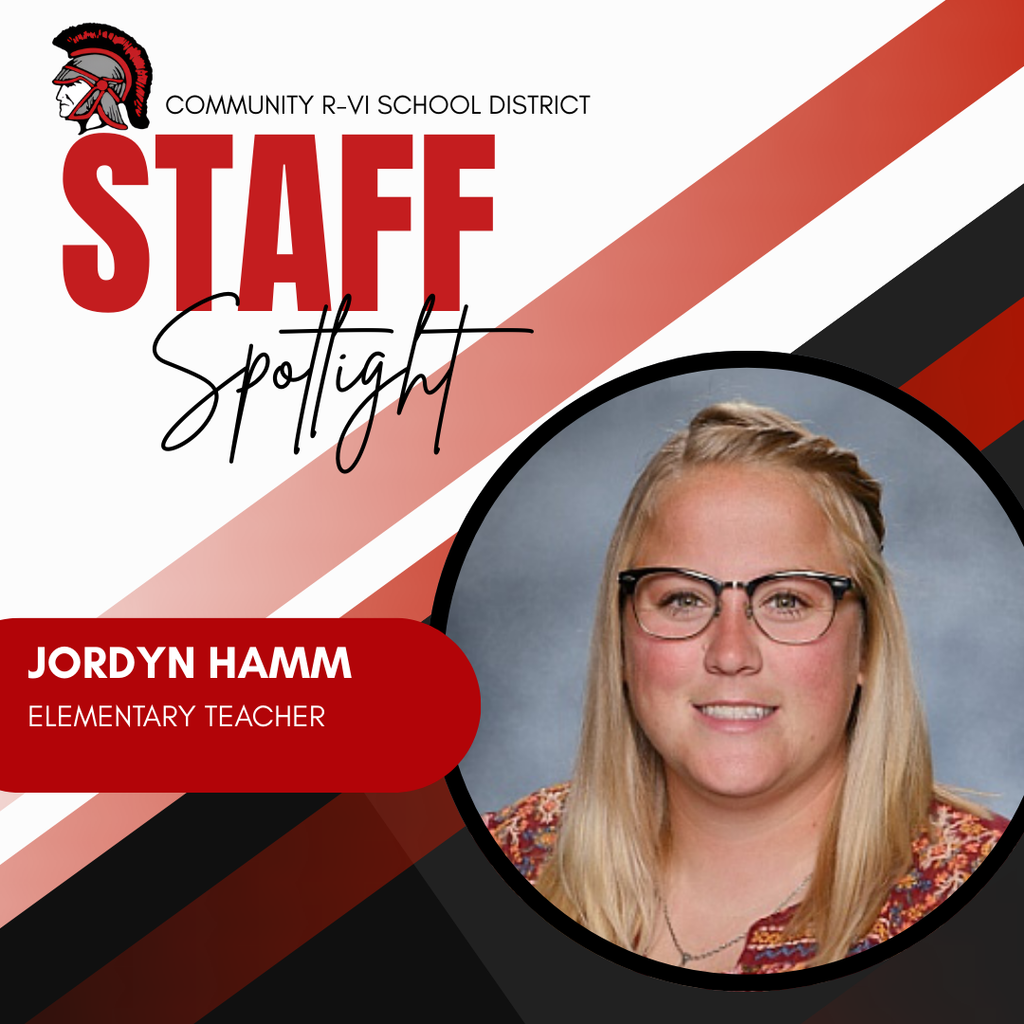 Congratulations to the Staff of the Month for February! Jordyn Hamm