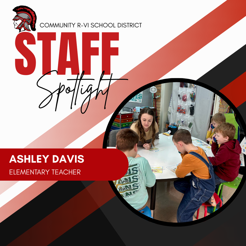 Congratulations to the Staff of the Month for February! Ashley Davis