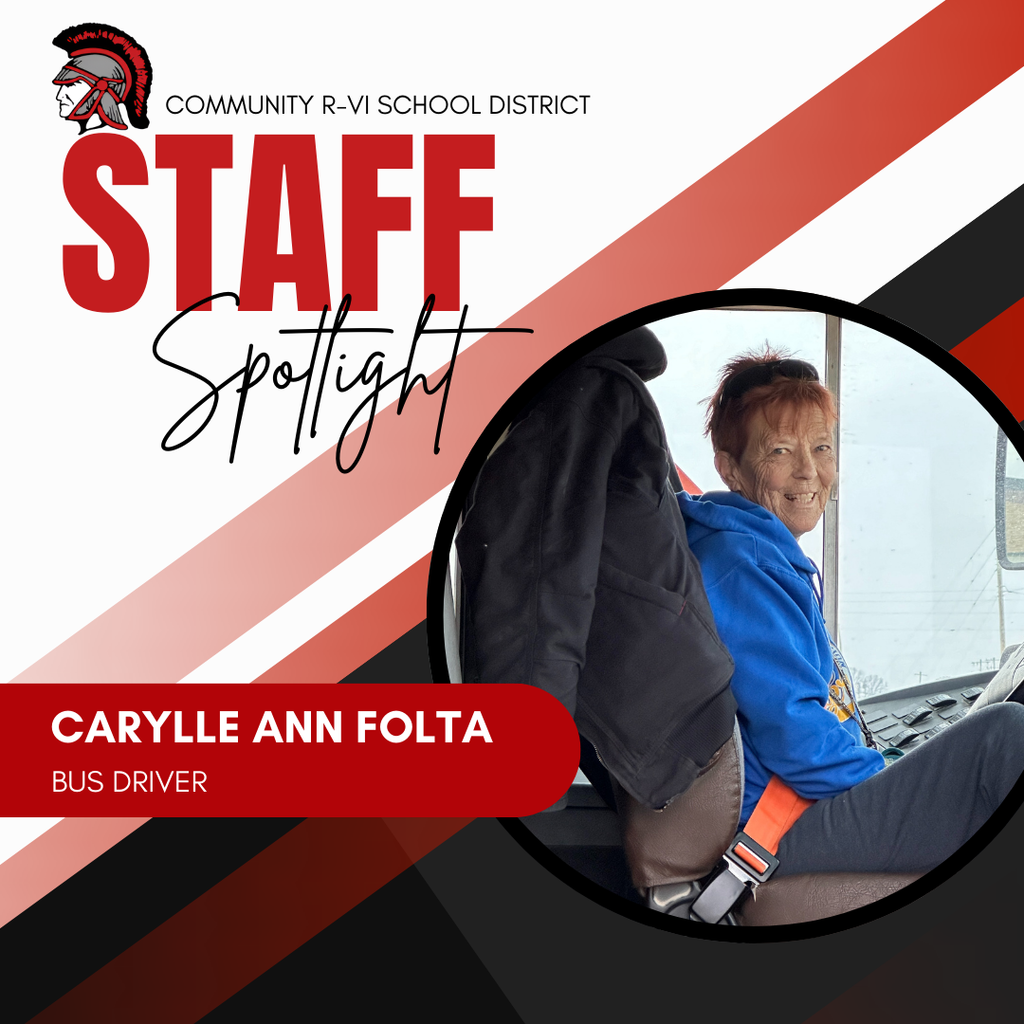 Congratulations to the Staff of the Month for February! Carylle Ann Folta