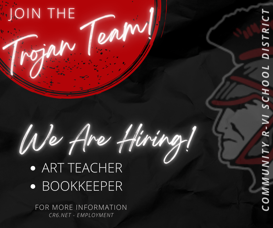 We are hiring! For more information https://www.cr6.net/page/employment 