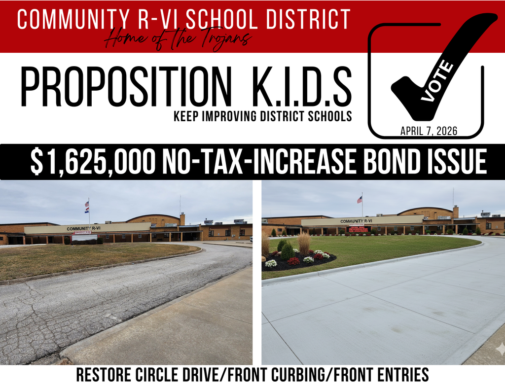 We are seeking to revitalize the main circle drive—the central artery of our campus at the intersection of Highway 19 and Highway BB. While this entrance has served the district well for decades, the current rate of deterioration requires immediate intervention. Our proposal focuses on three critical, interconnected renovations: 1. Roadway Resurfacing The circle drive is the most heavily trafficked surface on our campus. While Missouri’s freeze-thaw cycles and heavy rainfall naturally wear down any roadway, the decay of our drive is now accelerating with each season. By resurfacing the drive now at a controlled cost, we can prevent a total structural failure that would require a much more expensive, full-scale excavation in the near future. 2. Curbing and Perimeter Restoration The existing curbing is beginning to fracture and break away. Beyond the impact on our school's appearance, functional curbing is vital for defining traffic lanes and protecting the edge of the roadway. Addressing these structural borders now will prevent moisture from seeping under the new road surface, ensuring the project's longevity. 3. Advanced Drainage Solutions Currently, the front of the school drains directly onto the surface of the circle drive, which significantly intensifies the breakdown of the asphalt. As part of this reconstruction, we will implement a grading and drainage plan to guide water away from the building and off the roadway. This proactive engineering will shield the new construction from premature wear and tear, maximizing the lifespan of our investment. Conclusion: Function over Form While these improvements will certainly refresh the front of our school, this request is not driven by aesthetics. This is a matter of safety and fiscal responsibility. We must provide a stable, reliable roadway for our buses, staff, and community members. By addressing these issues now, we are protecting the district’s infrastructure and preventing the higher costs of deferred maintenance.