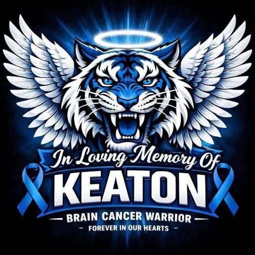 Over the weekend, a student from Mark Twain lost his courageous battle with cancer.  Our thoughts and prayers are with Keaton's family and friends.  To show our support, we are joining other local schools and are encouraging everyone to wear blue on Wednesday, April 22nd. Thank you for helping us come together to honor and support his family & their community. 