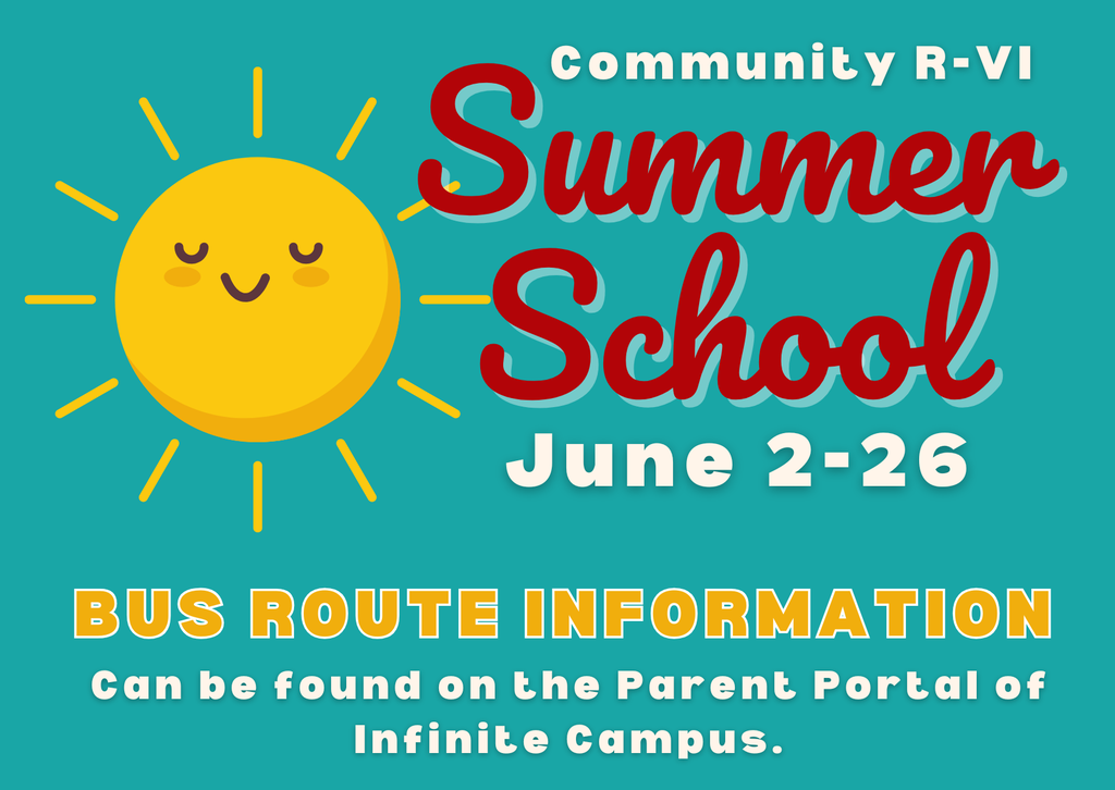 Summer School bus route information can be found in your Infinite Campus parent portal.