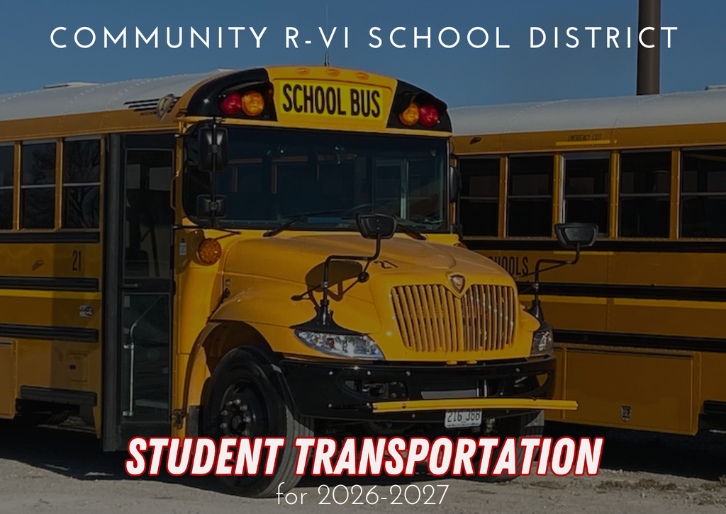 If your student will need bus transportation for the 2026-2027 school year, please fill out the following information. Please fill out a form for each rider with one AM pickup location and one PM drop-off location. Please have this form filled out by August 12th so routes can be made and bus schedules are ready to be handed out by the August 20th Meet the Teacher Night. Thank you for your time and responses. They are greatly appreciated! https://forms.gle/H71gssbhDtMKB7Qk6