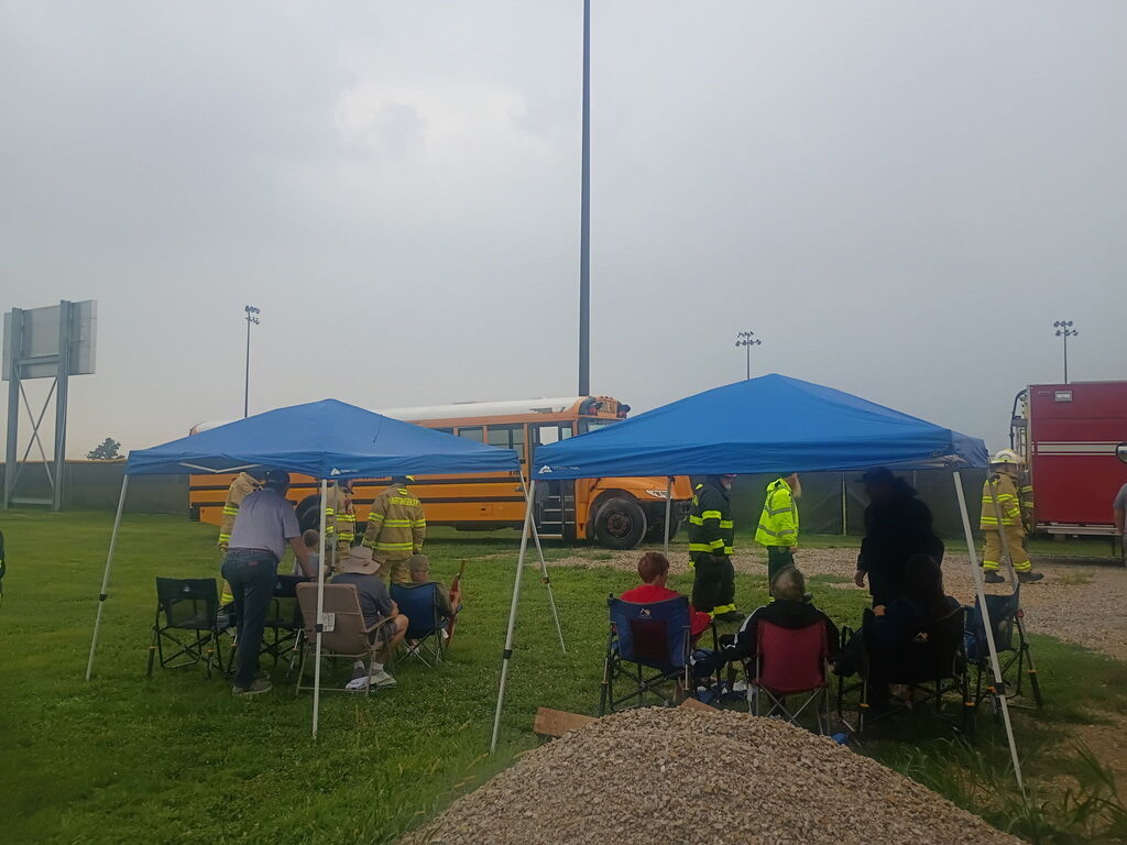 Last week, Community R-VI, along with surrounding schools, successfully conducted bus driver training, equipping drivers with the skills needed to ensure safe student transportation. Safety is our top priority, and we are proud of our team's dedication! We also want to give a special shout-out to Heartland Towing & Recovery for towing our retired bus to the school for hands-on practice.