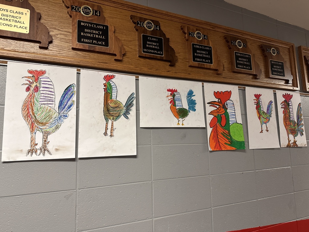 Our halls are filled with creativity and talent from art students of all grades.