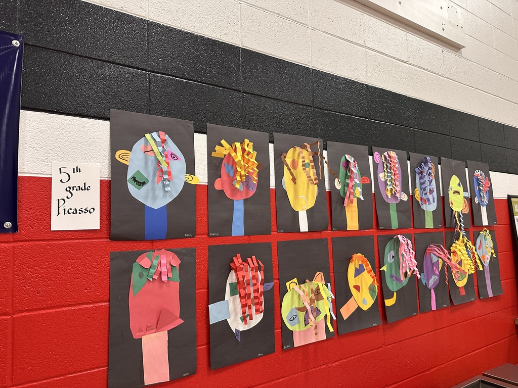 Our halls are filled with creativity and talent from art students of all grades.