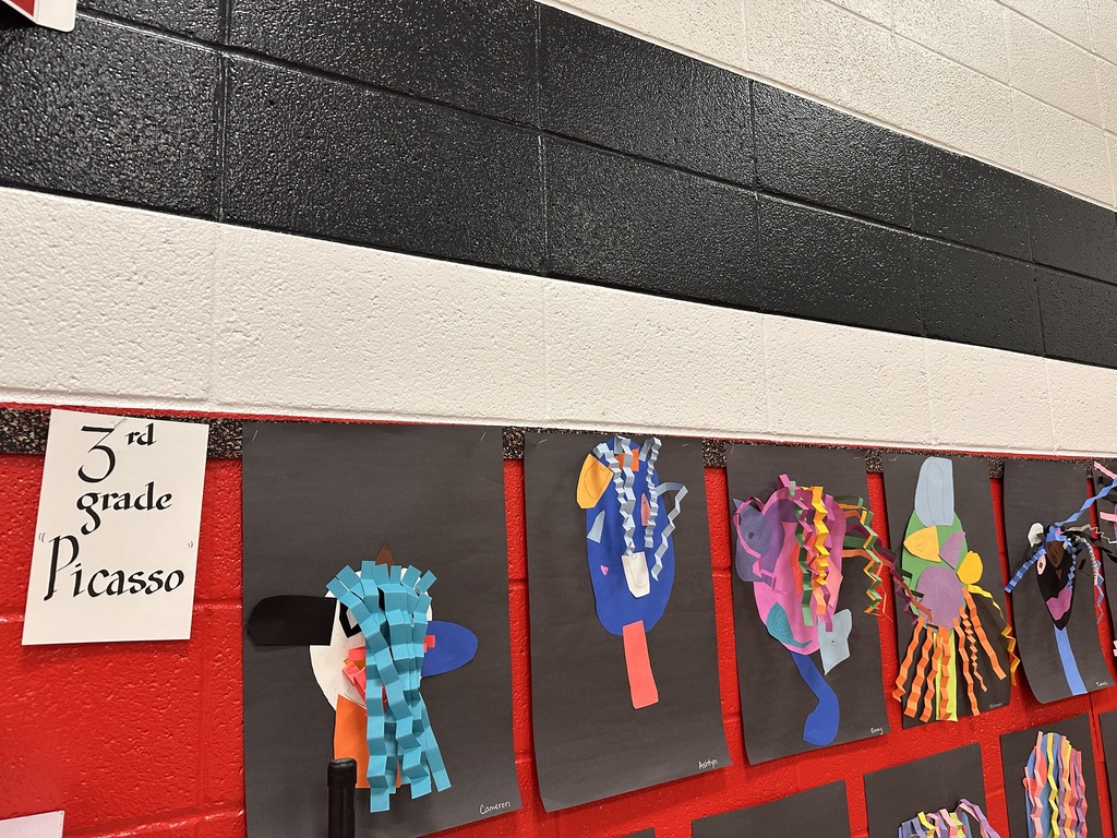 Our halls are filled with creativity and talent from art students of all grades.