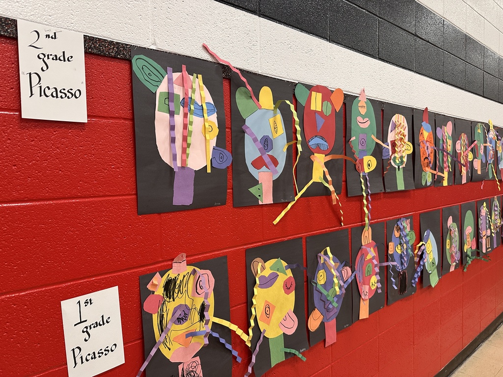 Our halls are filled with creativity and talent from art students of all grades.