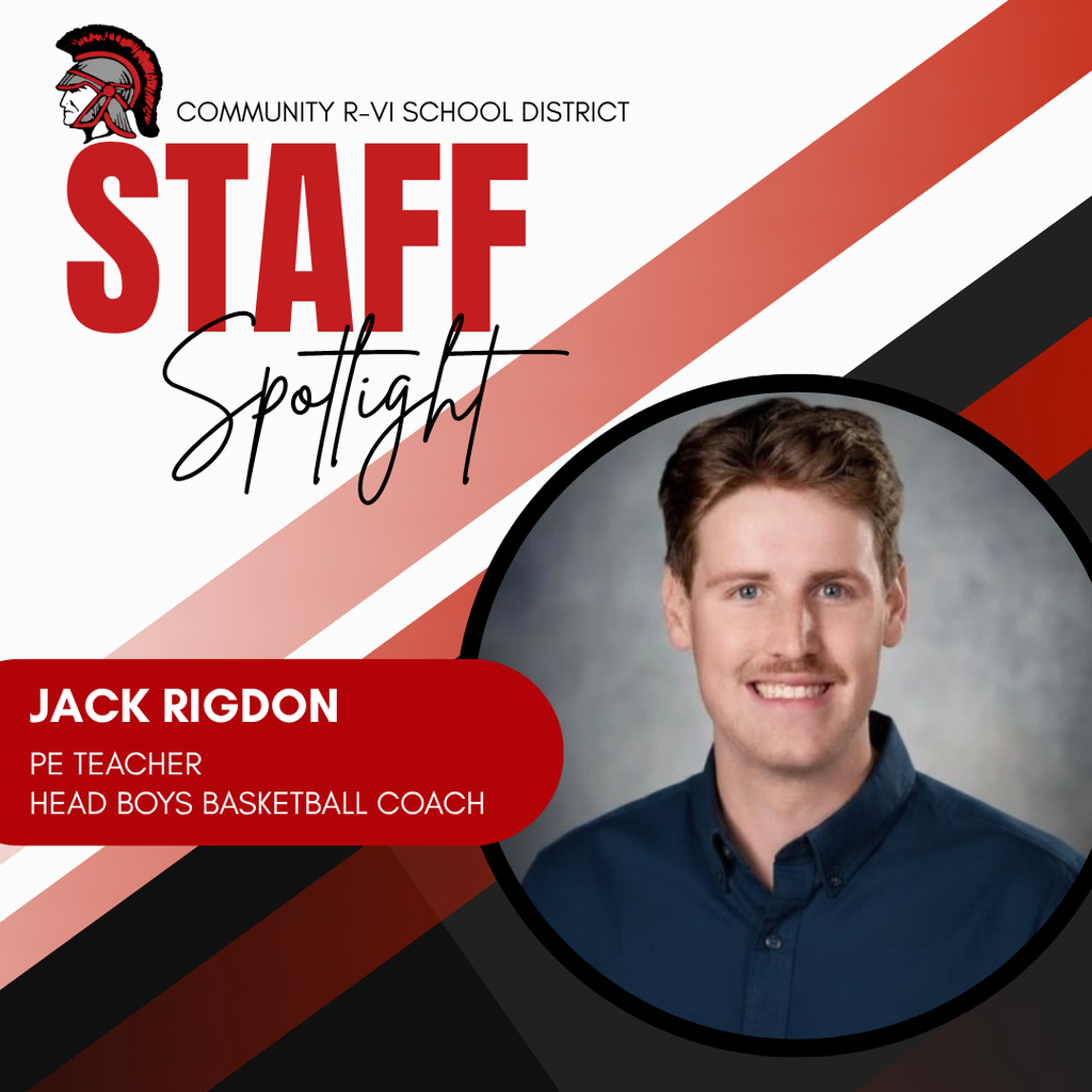 Congratulations to the Staff of the Month for September! Jack Rigdon