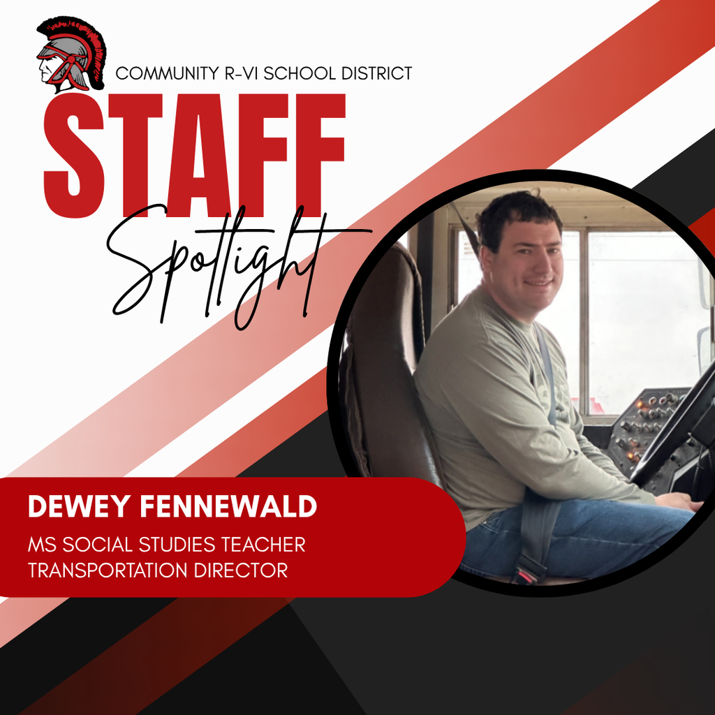 Congratulations to the Staff of the Month for September! Dewey Fennewald