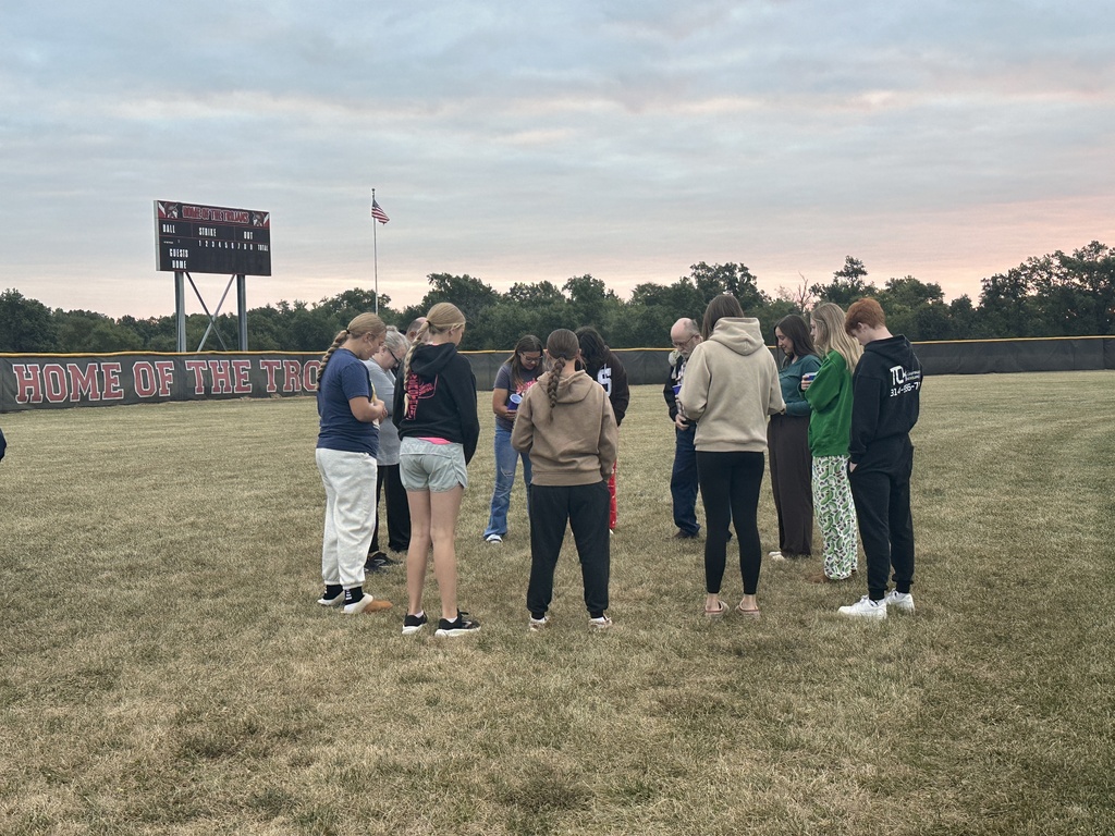 This morning, students, staff, and community members came together at the flagpole on the field for See You at the Pole, sponsored by FCA. Thank you to everyone who attended and helped make it special! 
