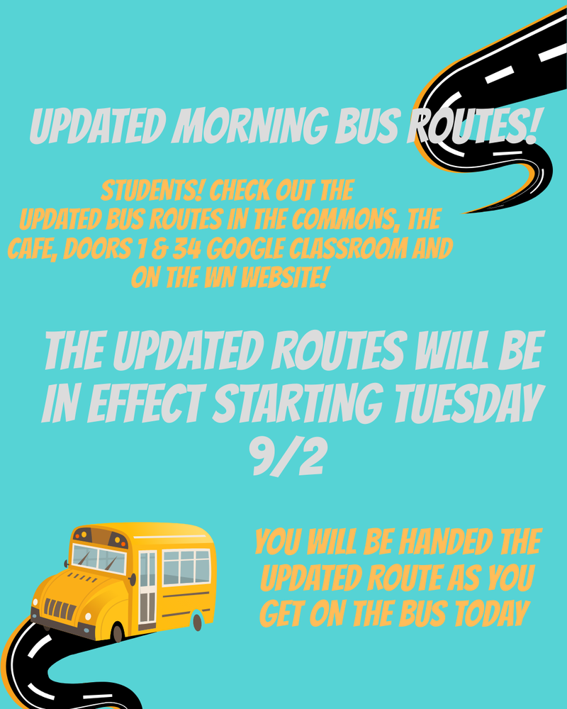 Bus Route Update