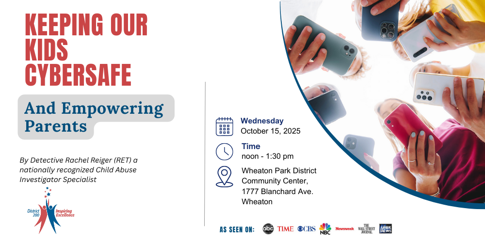 Flyer on cyber event