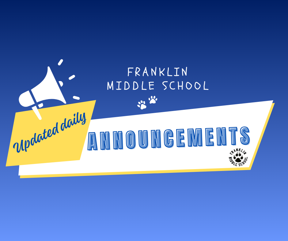 Daily Announcements
