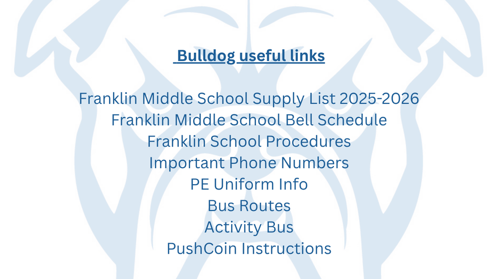 Useful links