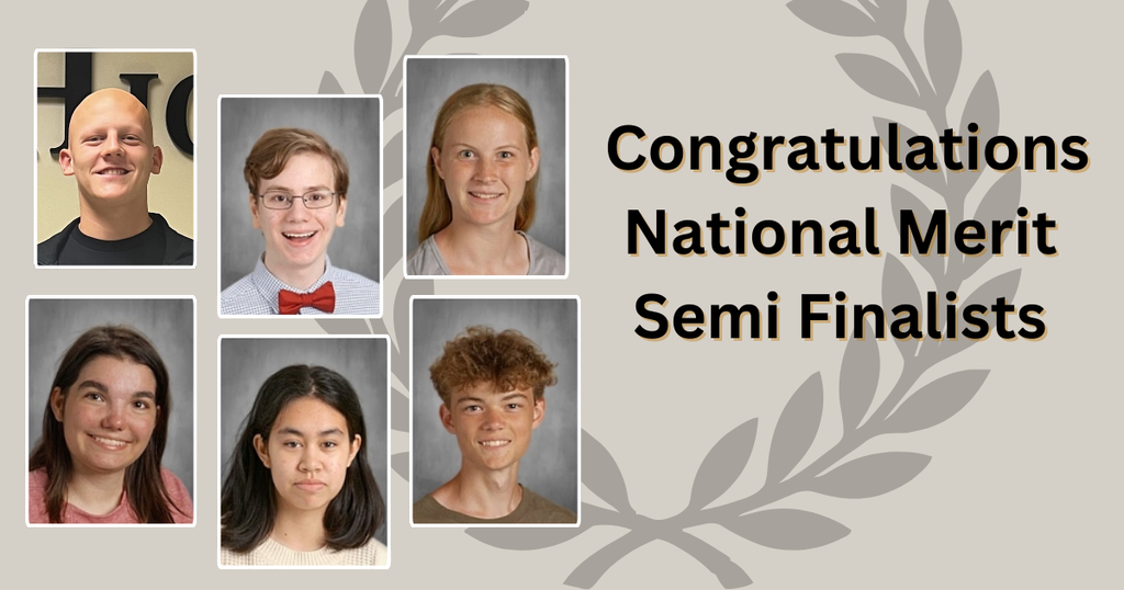 6 national merit students