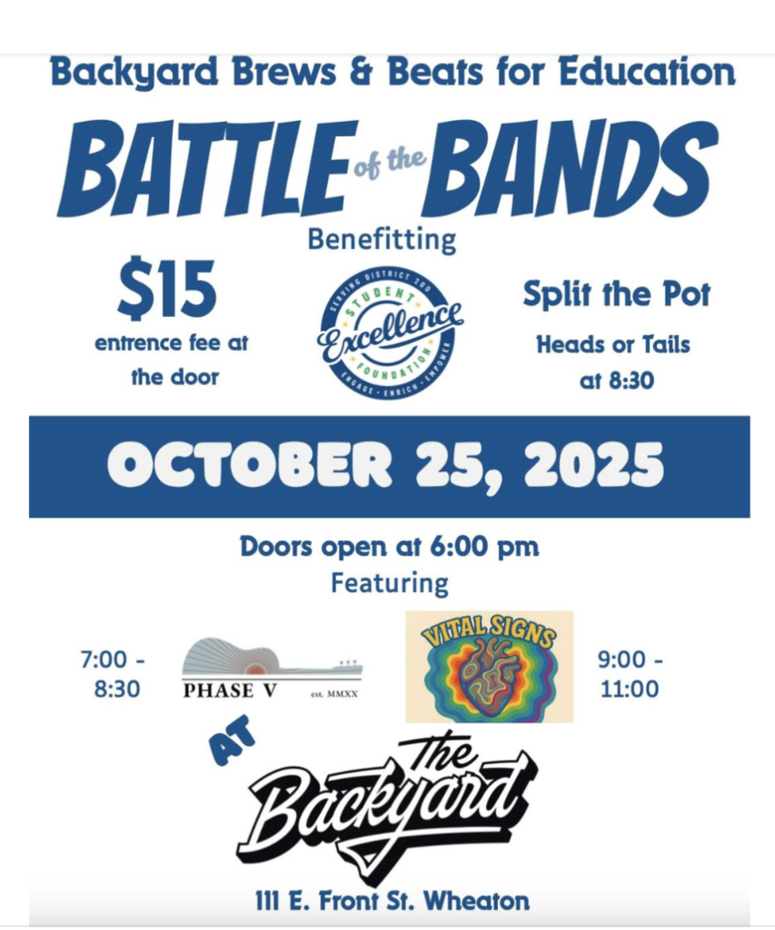 flyer for Backyard Brews