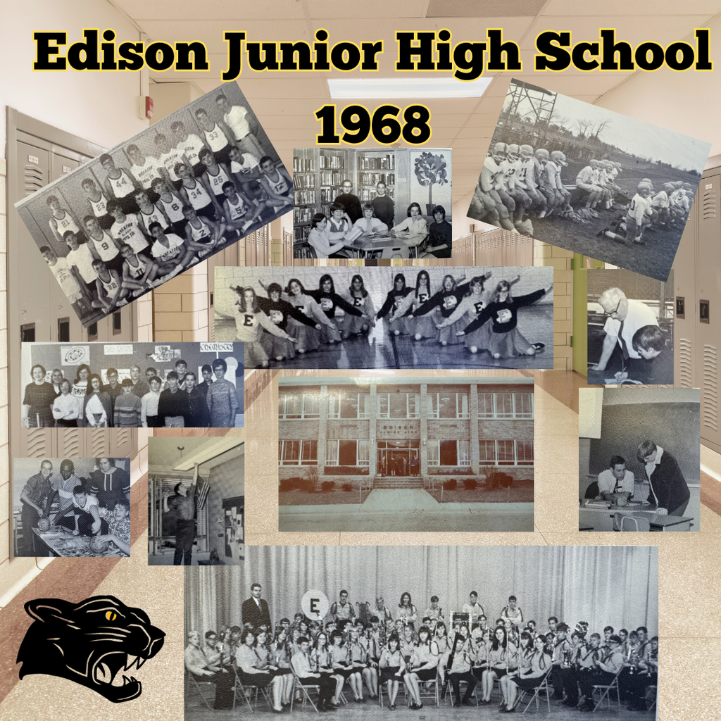 Edison Junior High School 1968