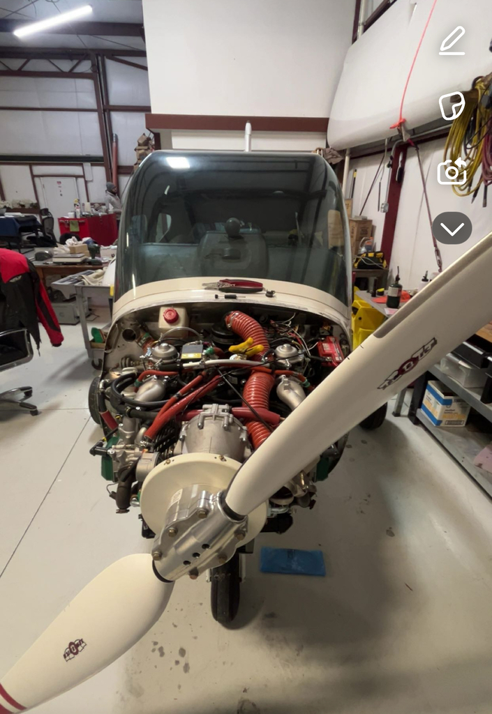 Front of an Airplane 