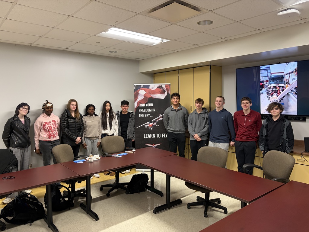 Students pose for a photo