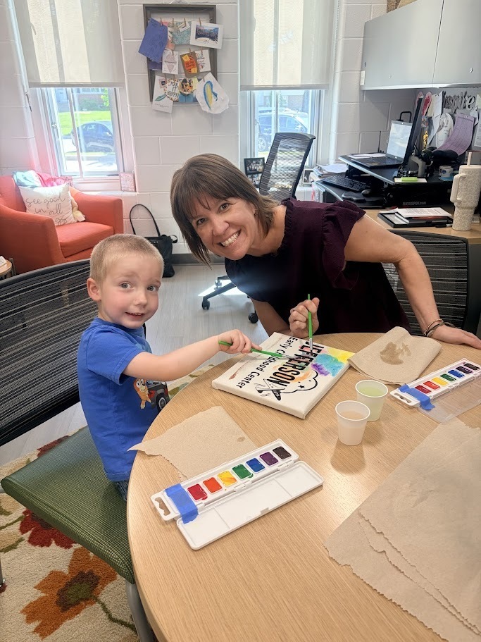 Painting with the principal