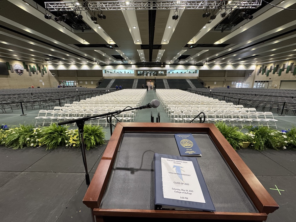 Graduation stage picture