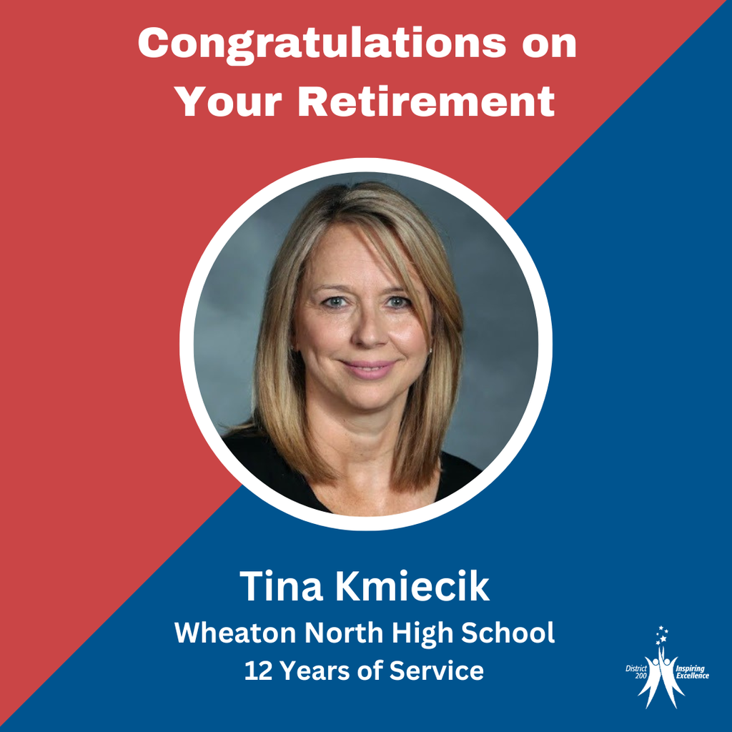 Kmiecik, Tina - Retirement