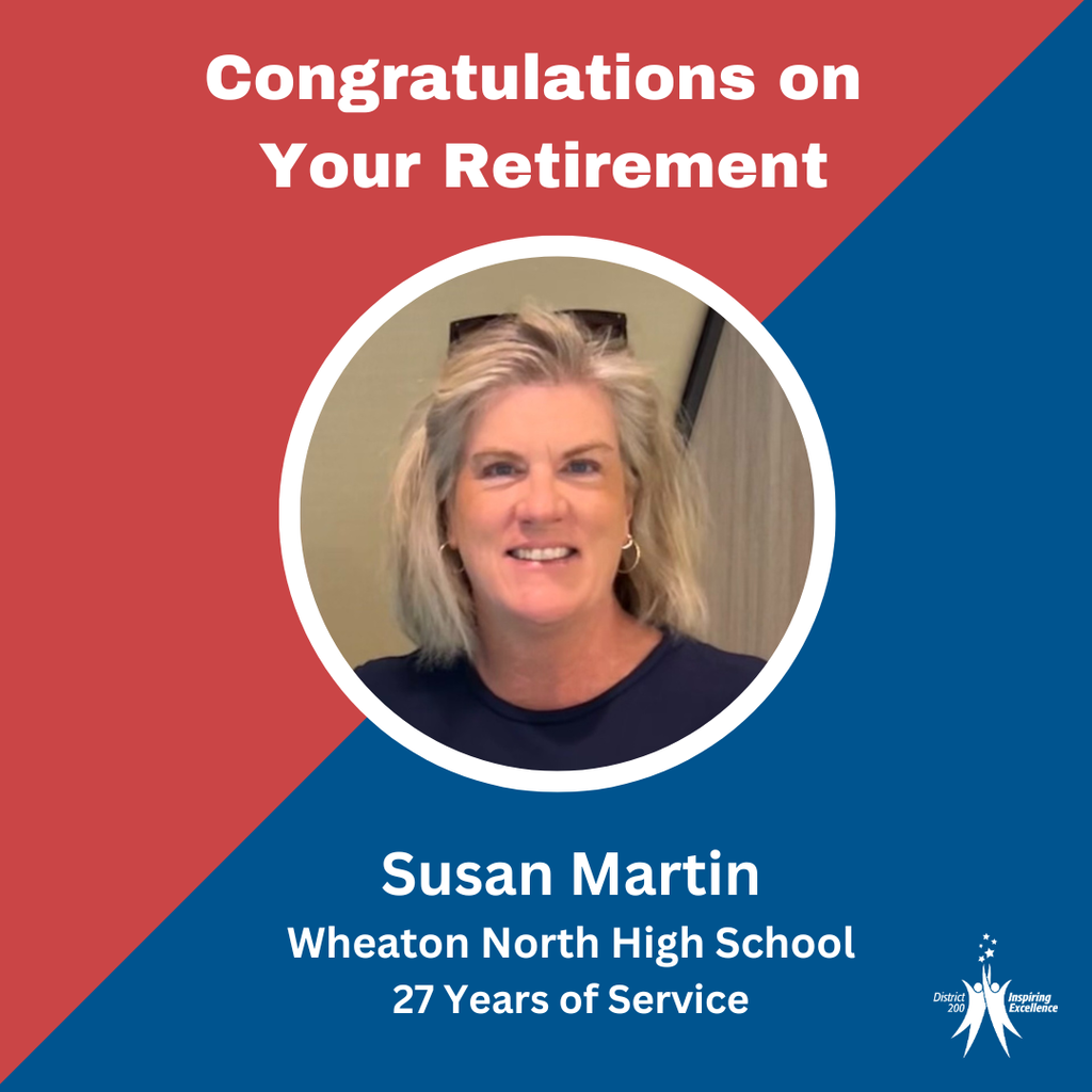 Martin, Susan - Retirement