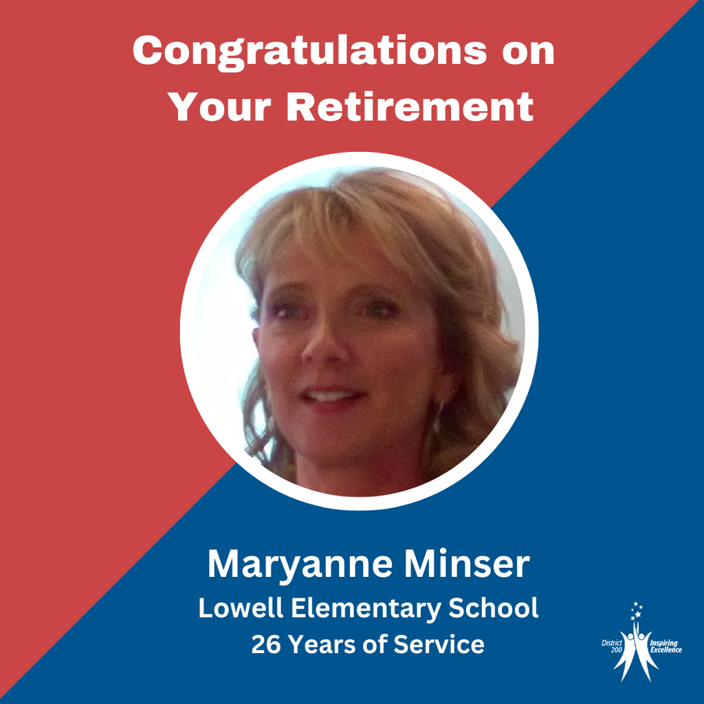 Minser, Maryanne - Retirement