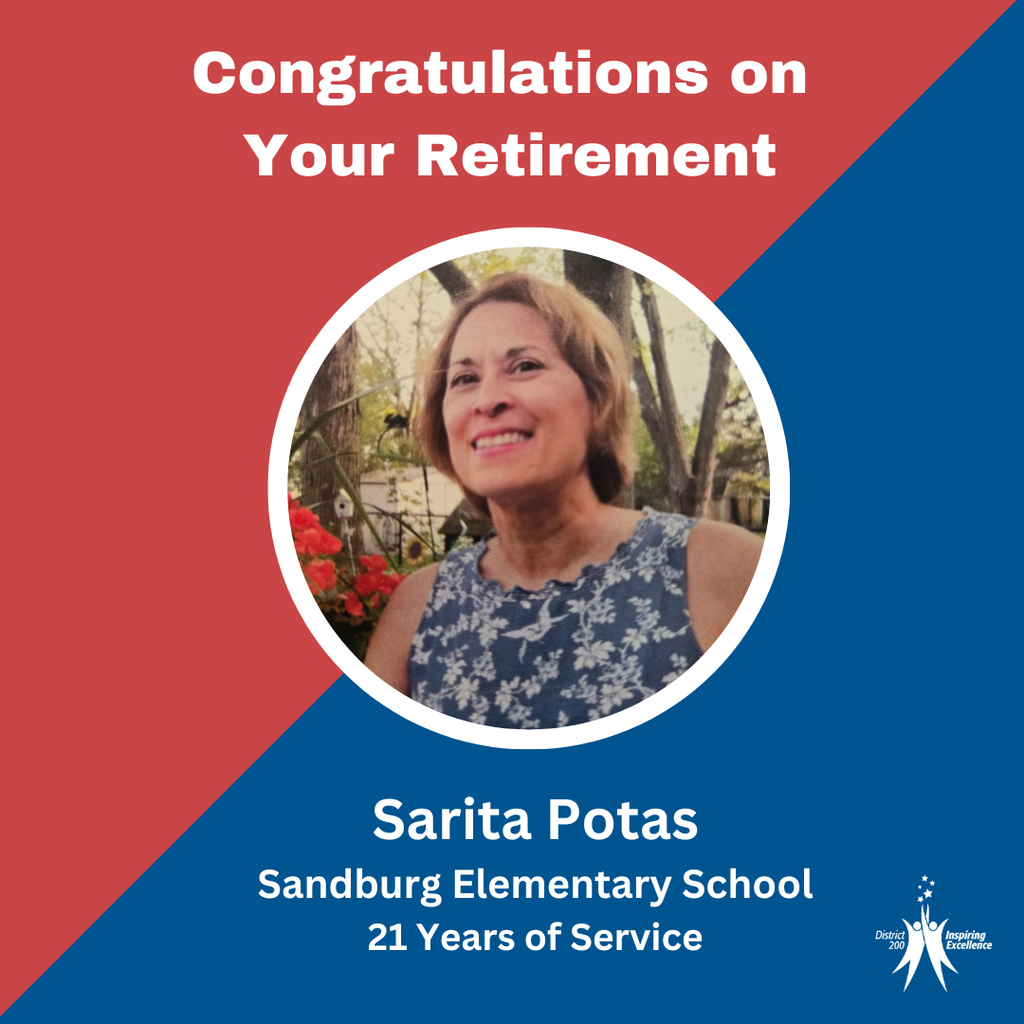 Potas, Sarita - Retirement