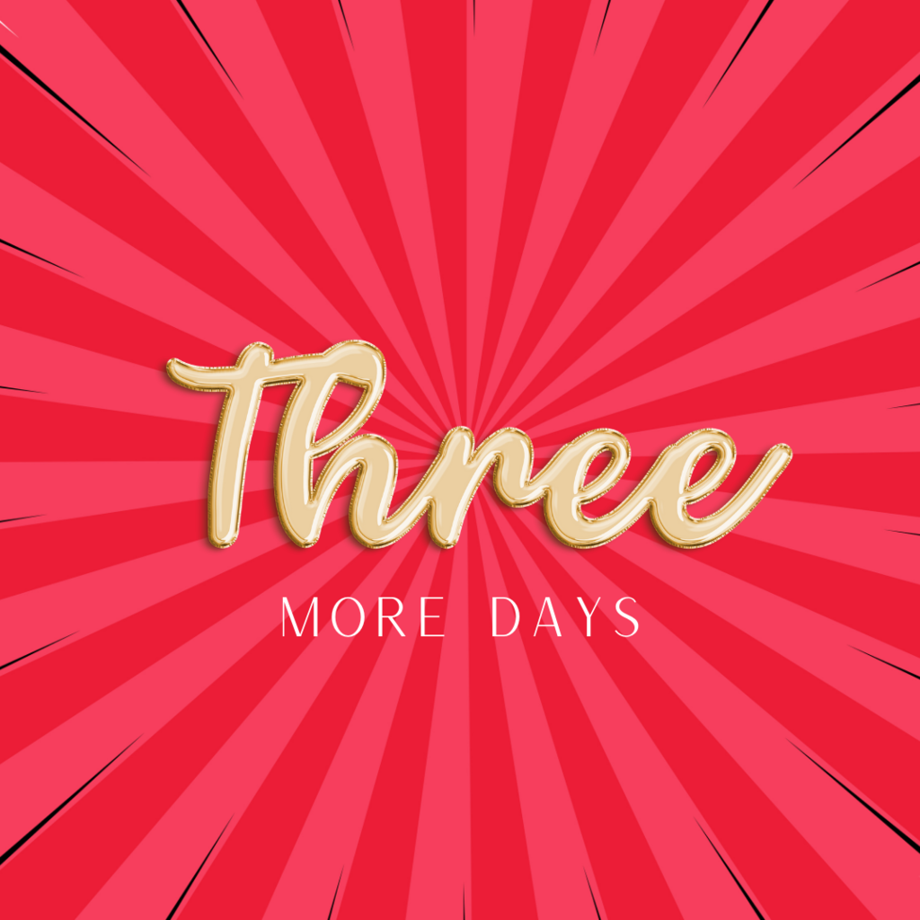 3 days left