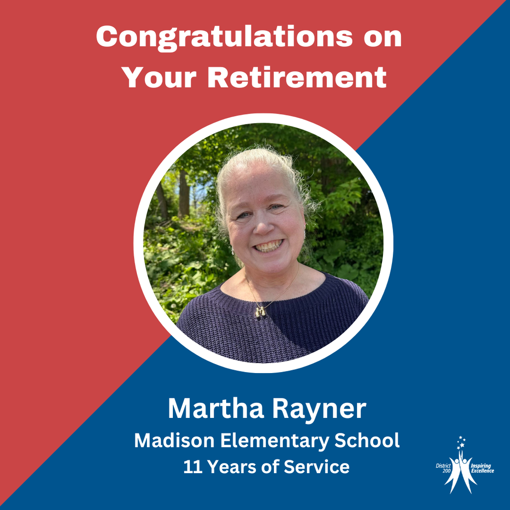 Rayner, Martha - Retirement