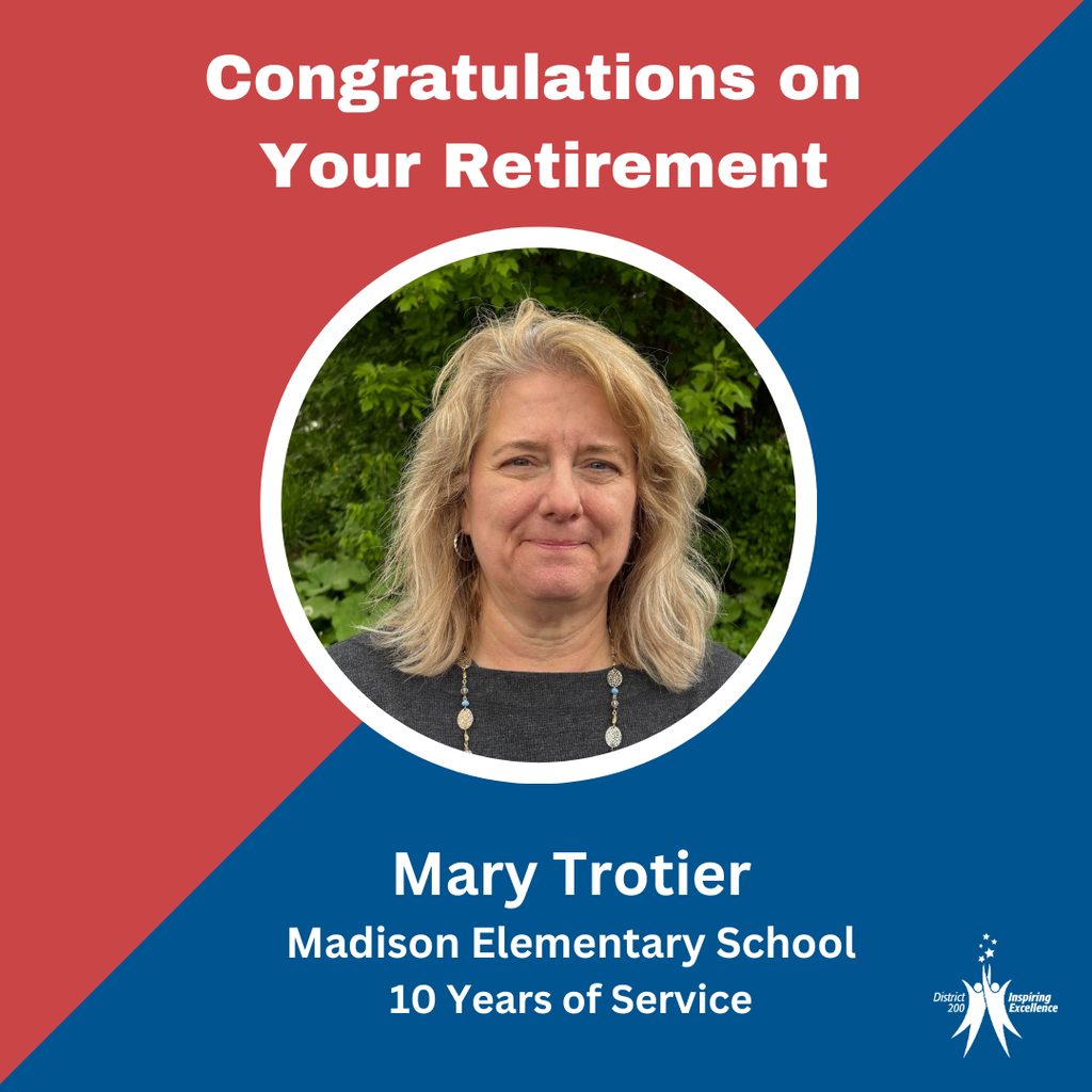 Trotier, Mary - Retirement