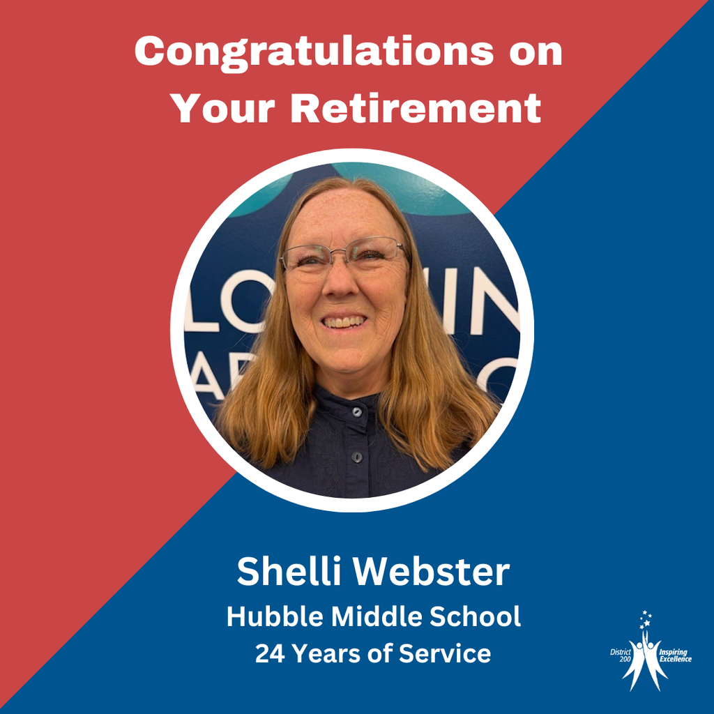 Webster, Shelli - Retirement