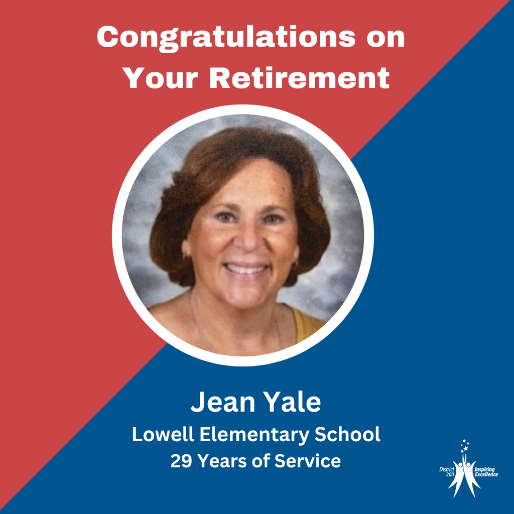 Yale, Jean - Retirement