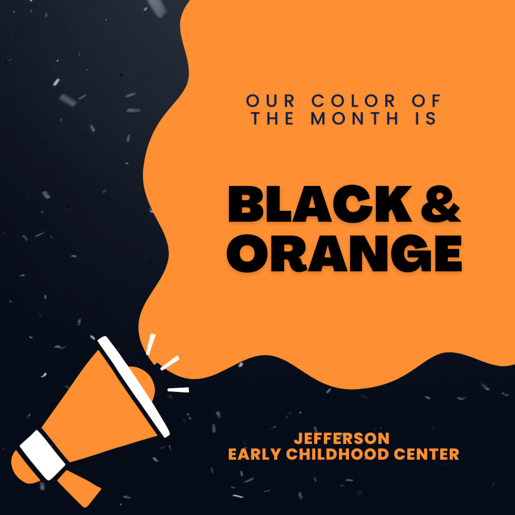 orange and black