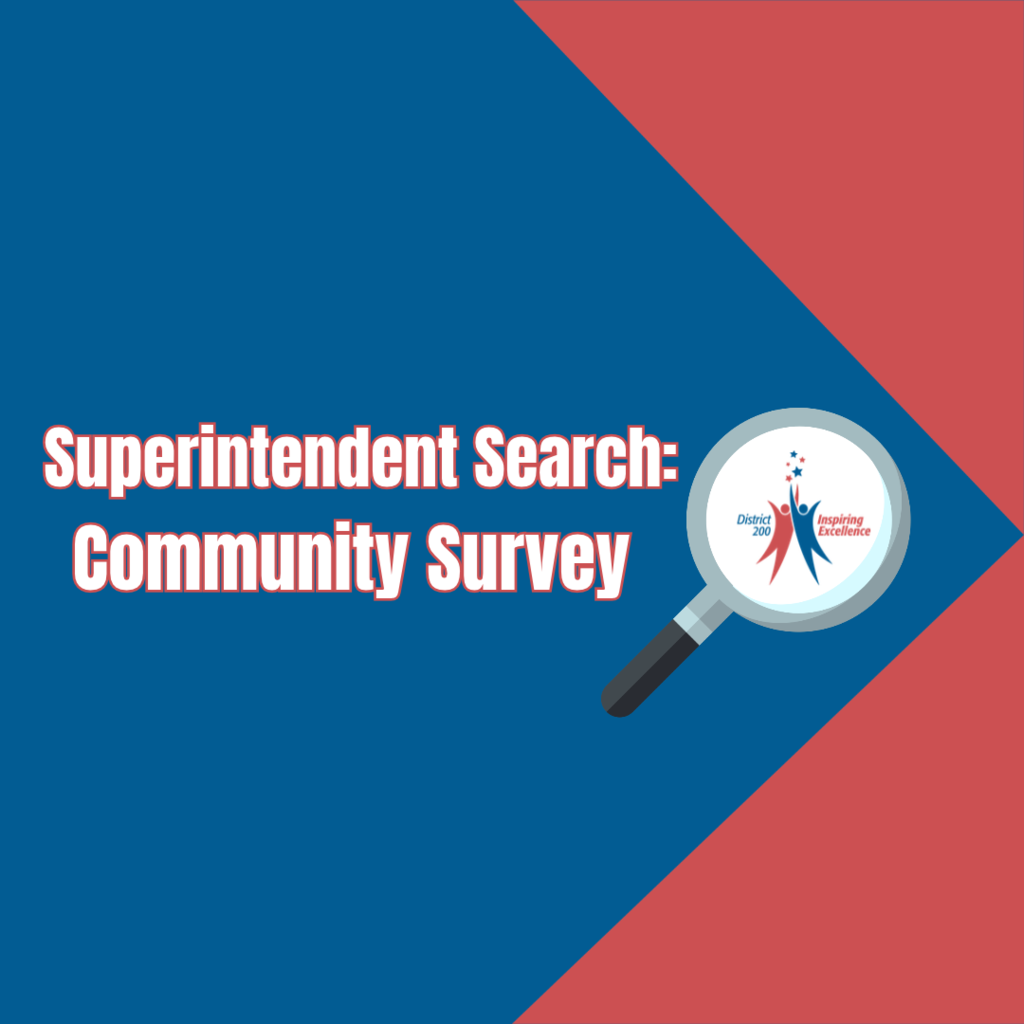 Superintendent Search Graphic with magnifiying glass