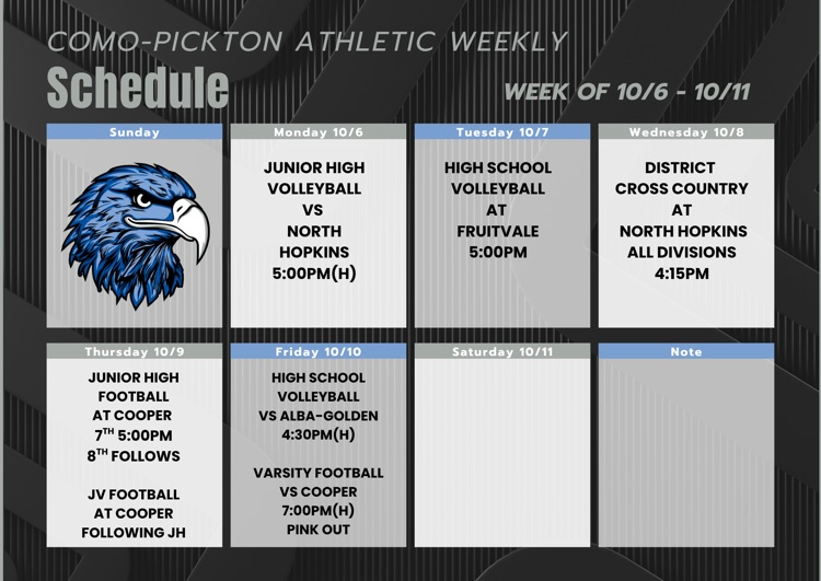 schedule