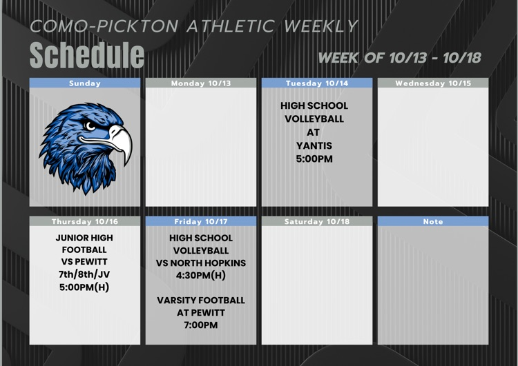 schedule