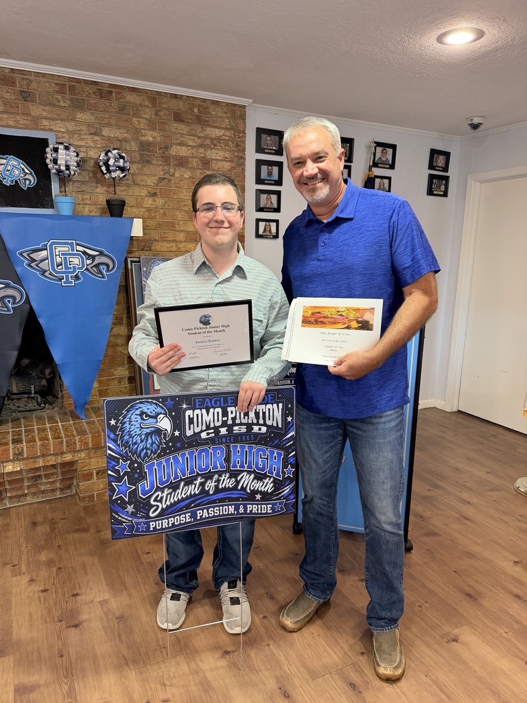 Junior High Student of the Month