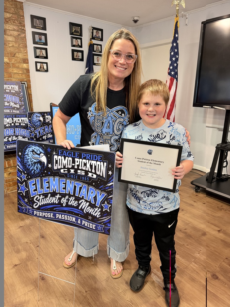 September Student of the Month Elementary