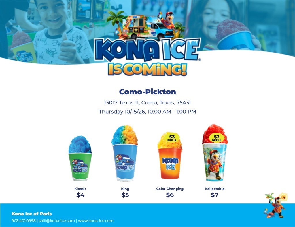 October Kona Ice