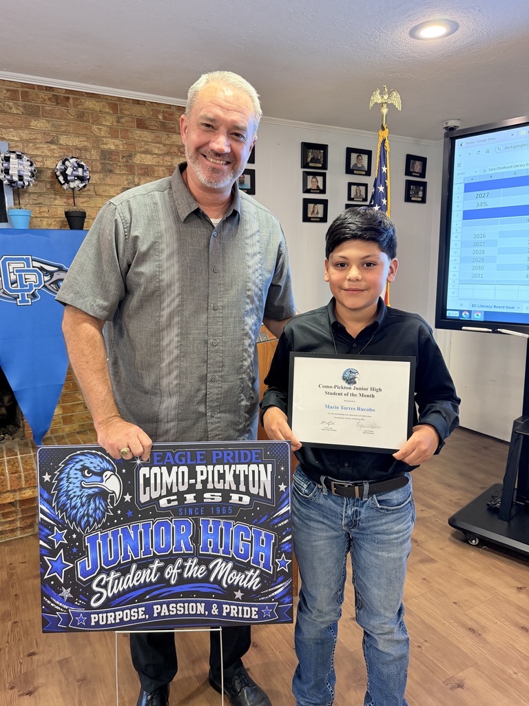 Junior High Student of the Month
