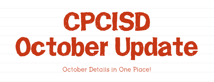 October Update Graphic