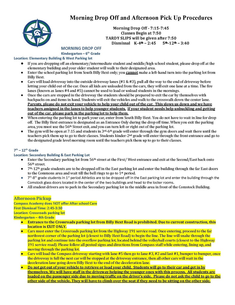 Dismissal procedures