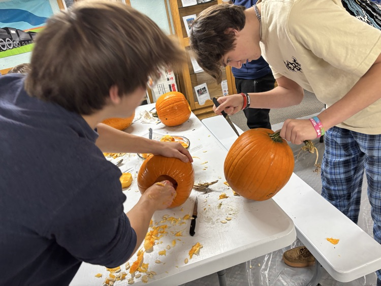 pumpkin carving at its finest